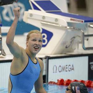 PHOTOS: 15-year-old Meilutyte makes a big splash in pool