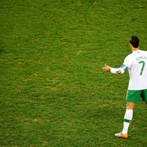 Germany want steel helmets for Ronaldo free kicks