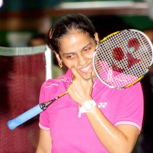 Saina raises Olympic medal hopes