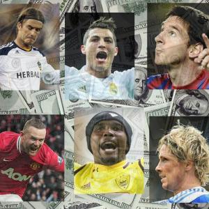 PHOTOS: World's highest paid footballers