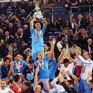 Napoli win first trophy since Maradona era