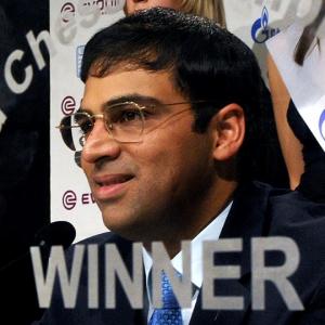 High five for World champion Anand