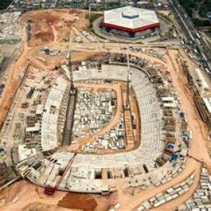 Brazilian stadium may not be ready for 2014 World Cup
