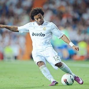 Real's Marcelo out with foot injury