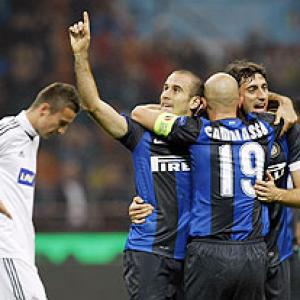 Europa: Inter record last gasp win, Reds down Anzhi