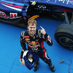Vettel storms India, Alonso must attack