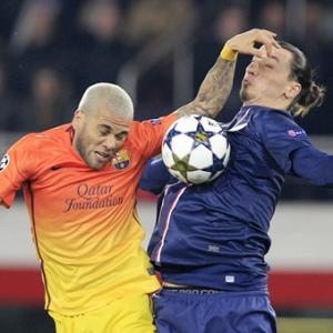 PHOTOS: Late drama as PSG scramble draw with Barca