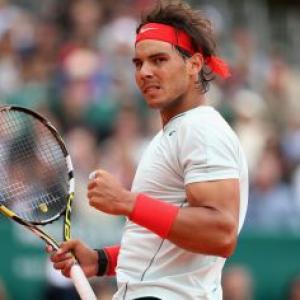 Nadal ousts Paire in rain-delayed Barcelona match