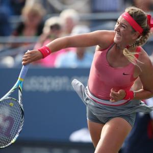 US Open: Azarenka's love affair continues, Wozniacki, Nadal advance