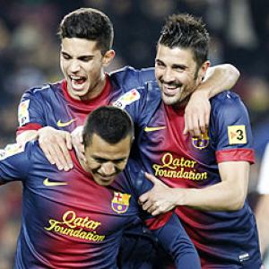King's Cup: Barca maul Cardoba 5-0 after Villa double