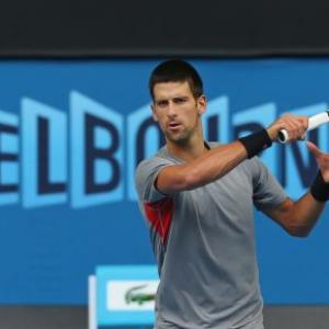 Photos: Djokovic faces tough first round