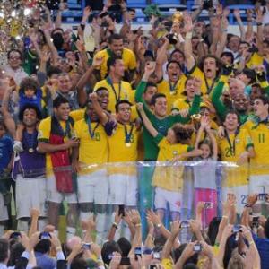 Confederations Cup win takes Brazil back into FIFA top 10