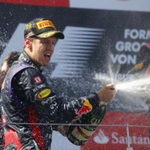 Formula One: Vettel wins incident-packed race at home