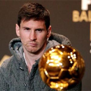 Messi in contention for UEFA player of the Year honour