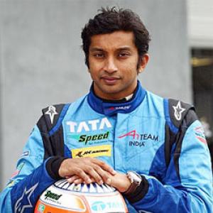 Auto GP: Podium finish for Karthikeyan in Race 1