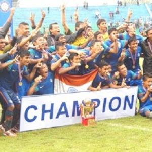 India win SAFF Under-16 football title