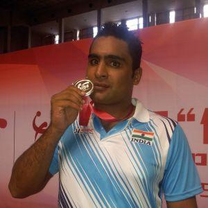 Manjeet settles for silver at China Open