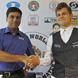Anand-Carlsen start with a draw at World Chess Championship
