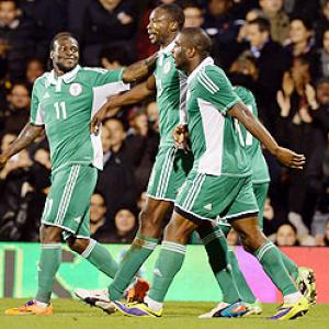 Ameobi scores blinder as Nigeria draw with Italy