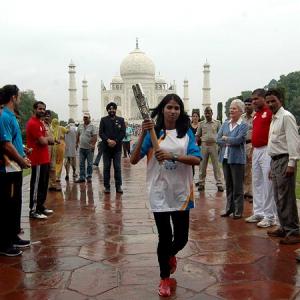 CWG 2014: Queen's Baton showcased at India Gate