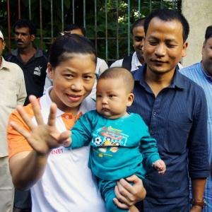 Post-surgery, Mary Kom sets sights on next year's Commonwealth Games