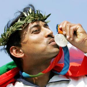 Olympic medallist Rajyavardhan Rathore is India's new sports minister