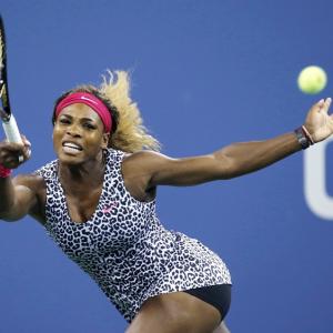 US Open: Serena tops Taylor; Federer beats Matosevic in opener
