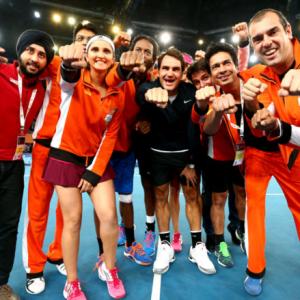 PHOTOS: Federer, Djokovic hog limelight in IPTL's Delhi leg
