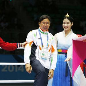AIBA slaps one-year ban on Sarita Devi for medal fiasco at Asian Games