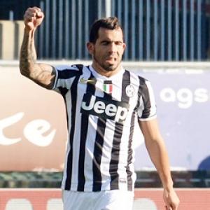Serie A: Tevez brace not enough as Juventus held