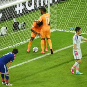 PHOTOS: Ivory Coast comeback leaves Japan stunned