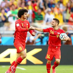 PHOTOS: Belgium stage late fightback to down Algeria