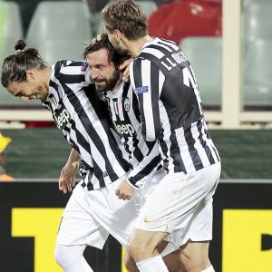 Europa League PHOTOS: Pirlo puts Juve in last eight with Benfica, Porto