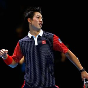 Nishikori beats stand-in Ferrer, now must wait