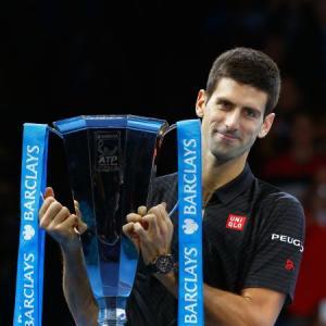 Djokovic wins ATP year-ender after Federer pulls out