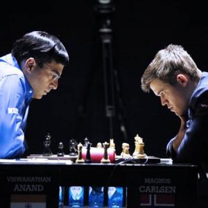 Carlsen stays ahead of Anand after 20-move draw in Game 9
