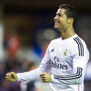 Ronaldo grabs double as Messi breaks goal record