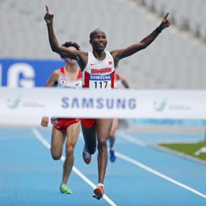 Asian Games: Bahrain's Mahboob wins men's marathon on debut