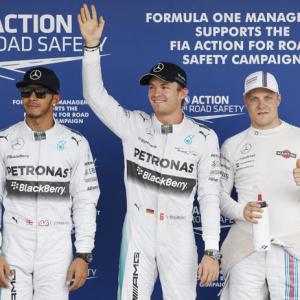 F1 Qualifying: Rosberg, Hamilton in Mercedes one-two for Japanese GP