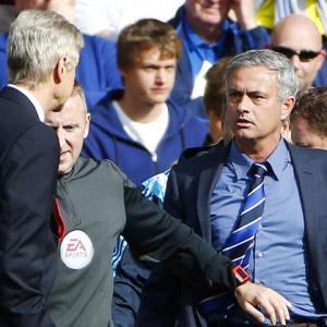 Jose Mourinho torments Arsene Wenger again, on and off the pitch