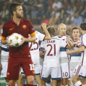 Champions League: Ruthless Bayern destroy Roma; Adriano hits five