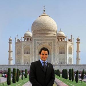 Should Federer visit the Taj? Or the Ganges?