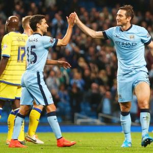 League Cup: Lampard strikes twice in City's magnificent seven