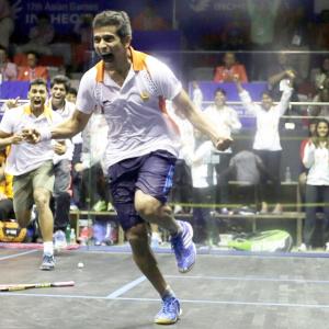 In Pix: Squash team's wild, wild celebration after historic gold