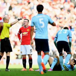 Did Rooney deserve a red card?