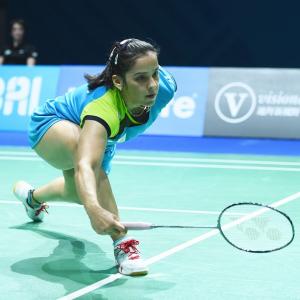 Asia Badminton C'ships: Saina fails to break semis jinx
