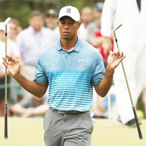 IN PHOTOS: 'Beware of Tiger' at Augusta National