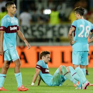 Europa League: West Ham knocked out