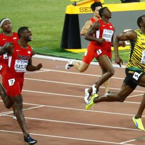 World champion Bolt 'ran his toughest race on Sunday'