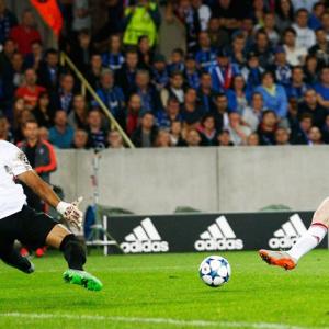 Champions League PHOTOS: When Rooney is on the rampage...